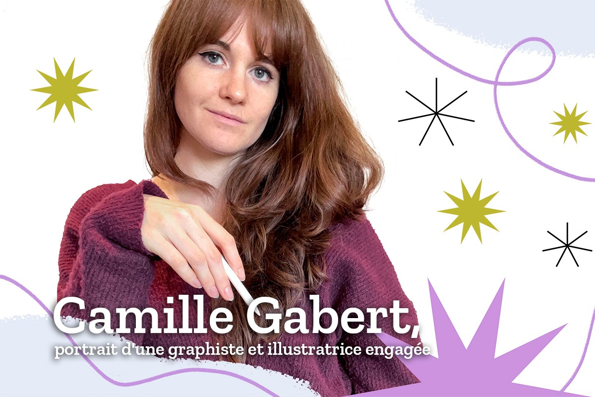 Camille Gabert, graphiste et illustratrice