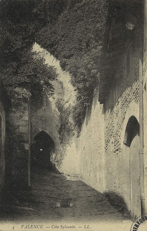 1 – Valence. Côte Sylvante, carte postale, vers 1900 © L’Empreinte, Médiathèques de Valence Romans Agglo (B263626101_CP1763)