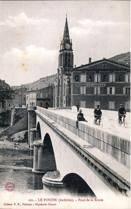 Pont de la route en 1905 © ADA 07 (79 Fi 953) Col. Dürrenmatt