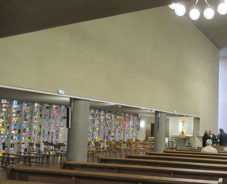 Intérieur de l’église en 2026 © Chantal Burgard